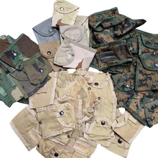 DEALERS LOT of 70 ALICE Compass First Aid Pouches Rare Colors and Camo Patterns