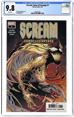 Scream Curse of Carnage 1A Cheung CGC 9.8 2020 2091974011