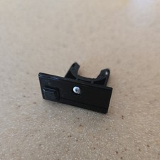 OEM Nintendo Wii RVL-001 101 Replacement Part Black Battery Door Carrier Cover