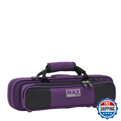 Protec Mx308Pr Flute B Or C Foot Max Case - Purple