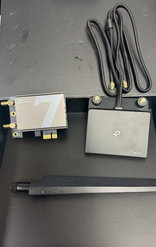 *READ & VIEW DETAILS & PHOTOS* TP-Link WiFi 7 BE9300 WiFi Card Archer TBE552E - Afbeelding 3 van 3