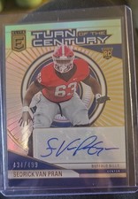2024 Panini Donruss Elite - Turn of the Century Autographs Sedrick Van Pran...