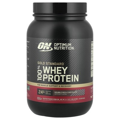 Gold Standard  100% Whey Protein, Double Rich Chocolate, 1.98 lb (899 g)