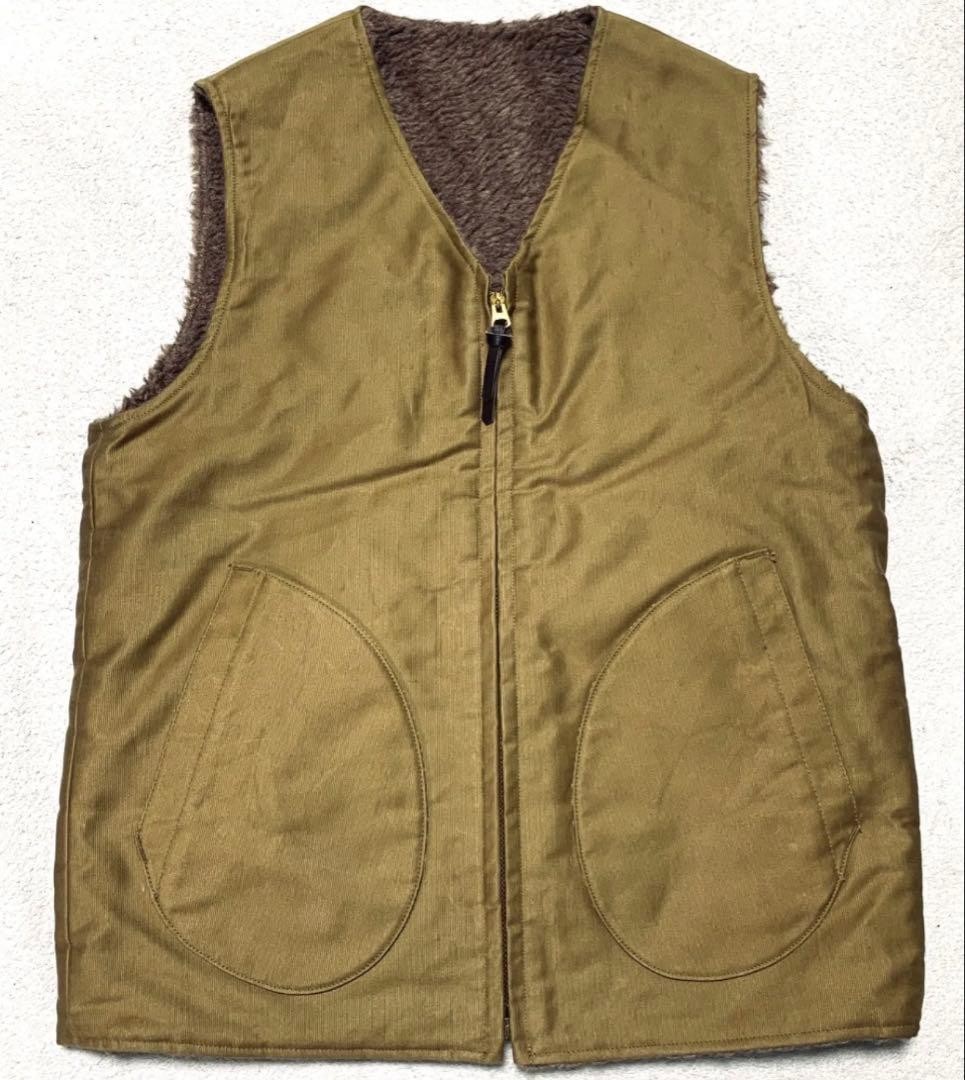 BUZZ RICKSON'S Deck Vest Highest Quality Alpac N-… - image 2