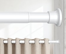 Tension Rods 48 to 84 Inch, 1" Heavy Duty Adjustable Spring Tension Curtain R...