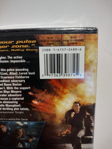 M = 1 = 111 Mission Impossible Tom Cruise Family Adventure PG-13 Widescreen DVD - Picture 11 of 12