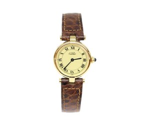 81)♪Cartier カルティエ VERMEIL ヴェルメイユ ARGENT 925 Quarts