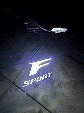 LED Door Courtesy Light Puddle Projector Emblem Lexus F Sport IS350 IS250 RC350