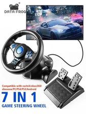 Pedali Volante Gaming Racing Cambio per PC PS4 PS3 PS2 Xbox 360 e One
