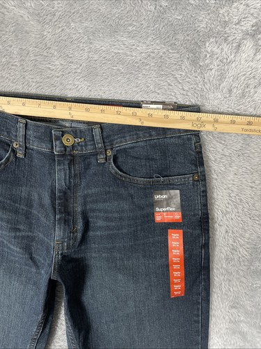 Urban Pipeline Jeans Herren 33x34* TAG Blau SuperFlex Regular Straight Hose - Bild 5 von 12