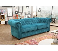 Imperial Chesterfield 2 Seater Sofa Bed Fabric  