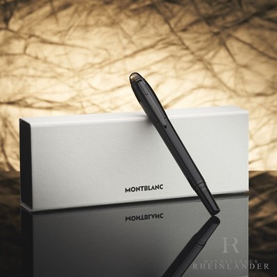 Montblanc Starwalker Black Cosmos Resin Fountain Pen ID 129744