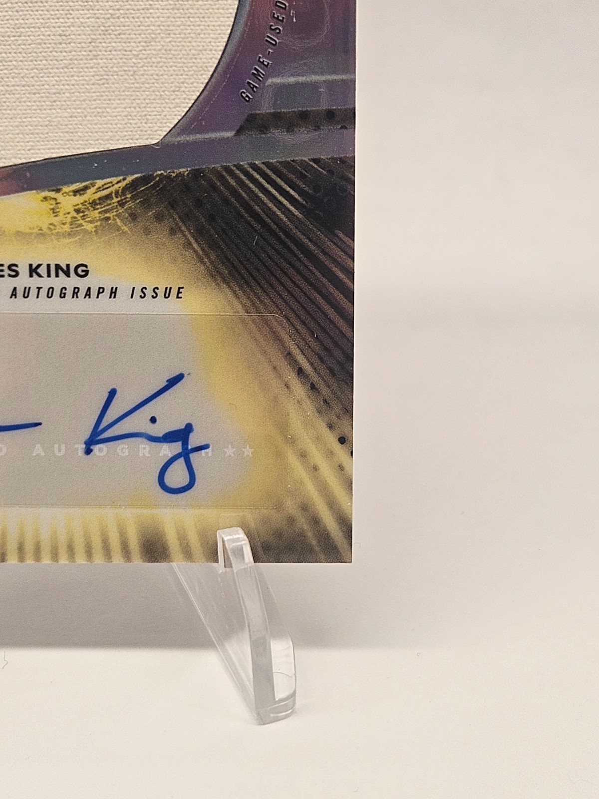 Haynes King Auto 2025 Bowmans Best U Football Game Worn Rookie Patch Auto... view 3