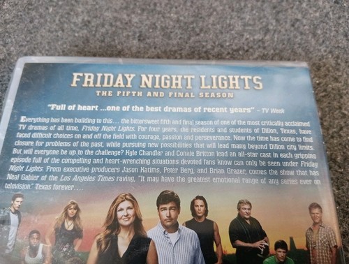 Friday Night Lights Fifth & Final Season Dvd Regions 2,4 Brand New Free Postage - Picture 3 of 4