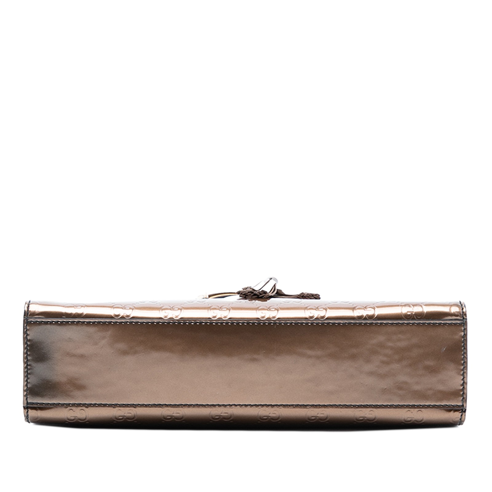 Authenticated Gucci Medium Patent Guccissima Emil… - image 3