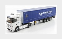 Eligor 116593 Mercedes Benz Actros 2 1845 Streamspace Truck Cantal Fret Transp