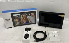 Nixplay Seed W10B 10" Widescreen WiFi Cloud Picture Frame With Accessories & Box