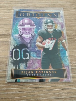 2023 Panini Origins Bijan Robinson Original Gridiron #OG-Atlanta Falcons