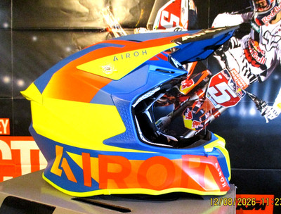 Airoh Twist 2.0 LIFT Cross Enduro MX Helm KTM XXL Fox Fluo Yellow Orange Neu Fox