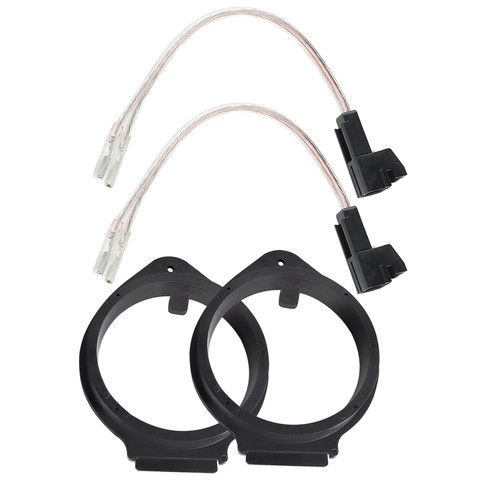 6.5 inch Speaker Adapter Bracket W/Speaker Wire Harness Select for GM GMC Che...