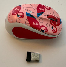 Logitech M325c Wireless Mouse Flamingo Patter...