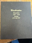 Dansco Washington Quarters 1932-1998 Album with Proofs Stock #8140 Pdss
