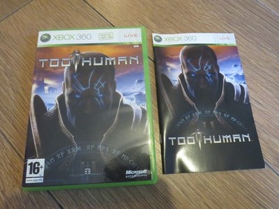 Too Human (Xbox 360) CIB UK PAL UK TRACKED POST