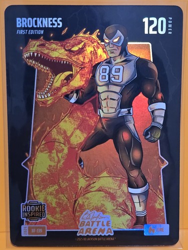 2026 Bo Jackson Battle Arena ~ Brockness ~ #BF-139 Brock Bowers Fire BattleFoil
