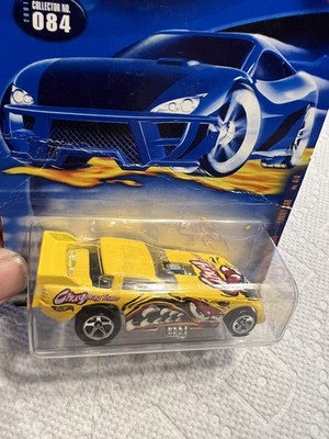 2000 Hot Wheels Extreme Sports Series FUNNY CAR  #084 Yellow 1:64 NEW.#F05