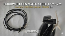 eSata Kabel 1,5m - 2m Lian Feng E209329 Conne...