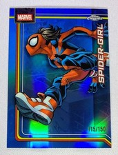 2026 Topps Chrome Marvel Comics - Spider-Girl #161 - Blue Refractor /150