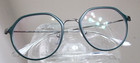 Ray Ban Geometric Semi Hexagonal Eyeglasses Blue Green / Metal Frame Cool Look! — photo 2