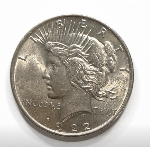 1922 Peace Silver Dollar Circulated