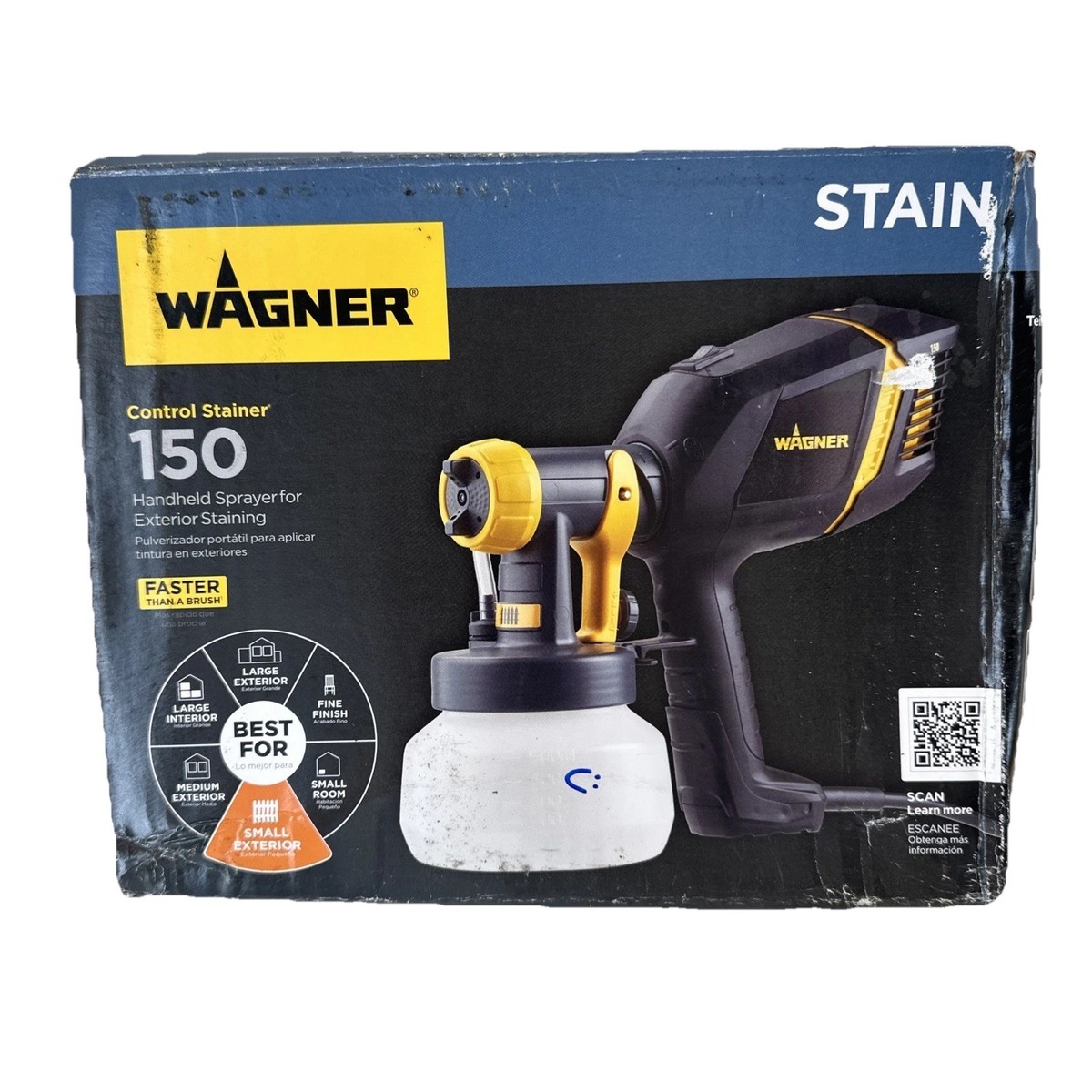 WAGNER Control Stainer 150 HVLP Hand Sprayer For Exterior Staining