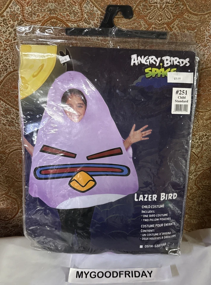 Rovio Angry Birds Space Lazer Bird Niño Disfraz Halloween Juegos con disfraces Foto 2 de 4