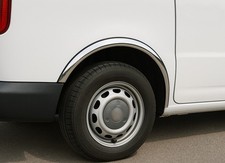 Radlauf Zierleisten Chrom Satz für VW T5 Bus Kasten 2003-2015 vorne + hinten