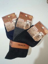 Calze Donna in lana Set 3 Paia Invernali Morbide Eleganti Di Diversi Colori