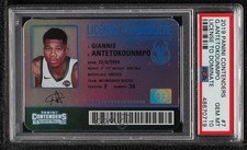2019 Contenders License to Dominate Giannis Antetokounmpo #7 PSA 10 GEM MT ya6
