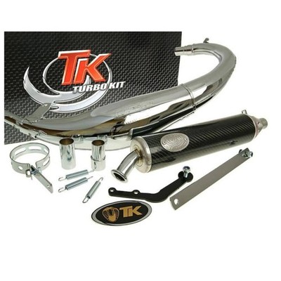 Schalldämpfer Tuning Auspuff Turbo Kit Bajo RQ Chrom für CPI SX50, SM50, Beeline