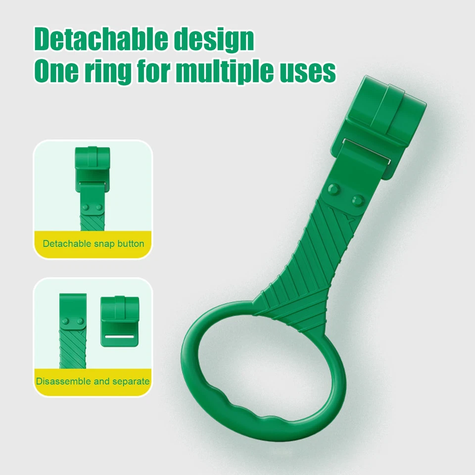 Anillos pull-up para bebé ejercicios anillos de pie ergonómicos anillos pull up para bebé Foto 4 de 4