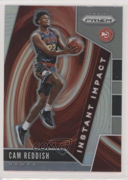 2019-20 Panini Prizm Instant Impact Silver Prizm Cam Reddish #18 7m3