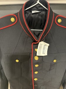 used usmc dress blues for sale USMC Marine Corps Dress Blues Uniform Grouping (WW2 through Vietnam)