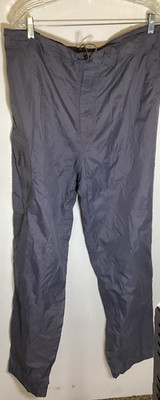 Vintage Sierra Designs Size XL Mens Gray Hurricane Pants/NWOT/In original Pouch