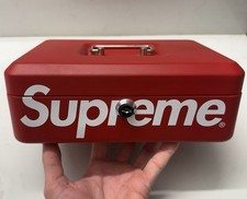 Supreme Red Lock Box FW17 With 2 Keys 100 Authentic