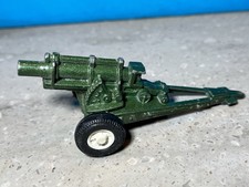 Tootsietoy Military Army Howitzer Green Cannon Gun Trailer Vintage USA 1