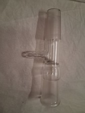 CORNING #9420 Pyrex Vacuum Distilling Suction Adapter, 24/40 NOS/*PLEASE READ*
