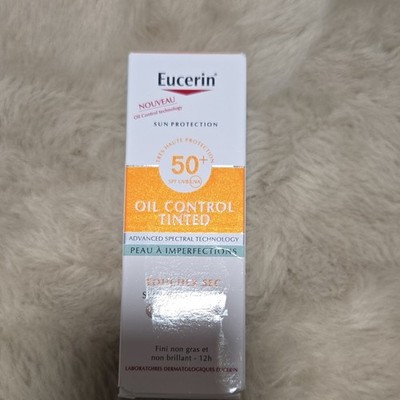 Eucerin Sun Protection Oil Control Tinted Gel-Cream SPF 50+ UVA/UVB Face