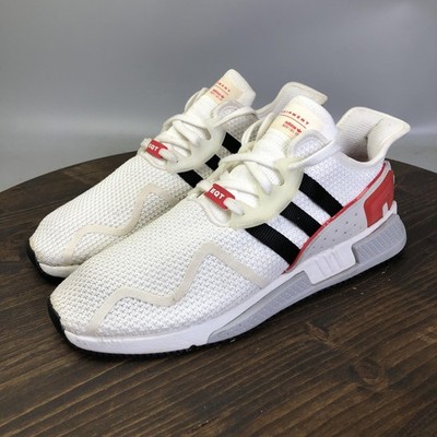 Adidas EQT ADV 91-17 Shoes Mens Size 10.5 White Black Red Running AC8774