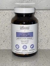Just Ingredients -Liver Complex - (30 Day Supply/90 Capsules ) New/Sealed