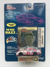 Racing Champions Morgan Shepherd 21 NASCAR To The Maxx White Die-Cast Car 1995